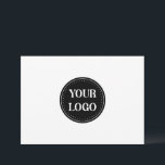 Stylish Black QR Code Design | Elegant Brand Save The Date<br><div class="desc">This design is usable by all. The text,  colors,  logo,  and images may all be added,  changed,  or resized as needed.Many thanks.</div>