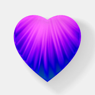 Stylish Blue and Pink Abstract  Paperweight
