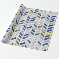 gray chevron wrapping paper