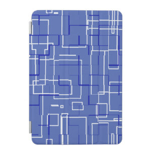 Stylish Blue Pattern iPad Mini Cover