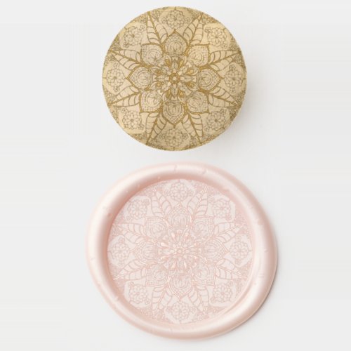 Stylish Boho Mandala Elegant Wax Seal Stamp