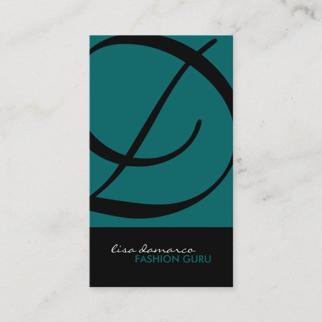 Stylish & Bold Business Cards (Front)