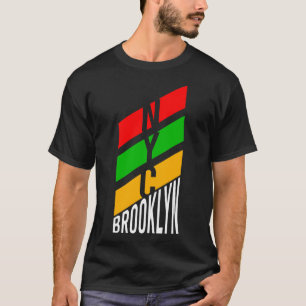 Stylish Brooklyn NYC Colorful Graphic Tee