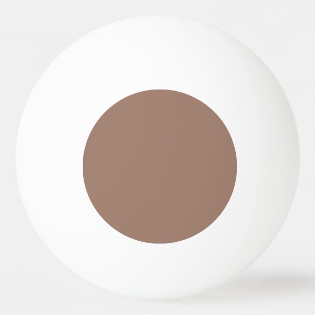 Stylish Brown Ping Pong Ball for Events (Front)