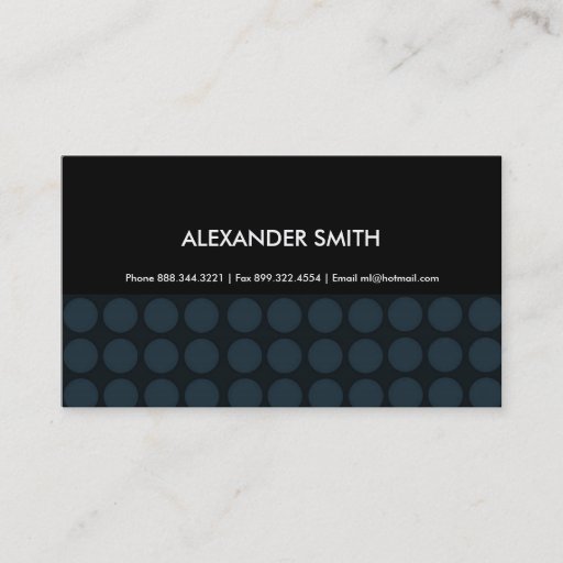 Customizable Stylish Business Card