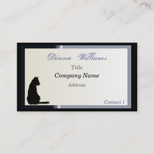 Stylish Business Card (Front)