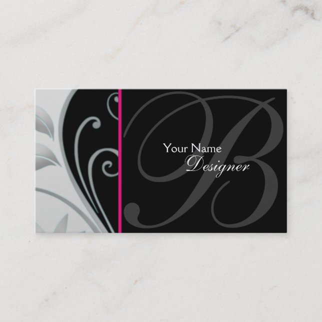 Stylish Business Card (Front)