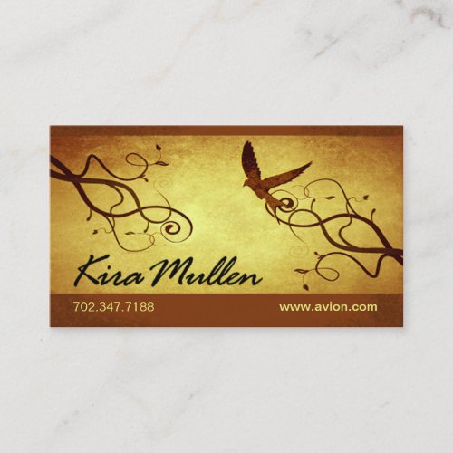 Stylish Business Card (all purpose) - "Avion"