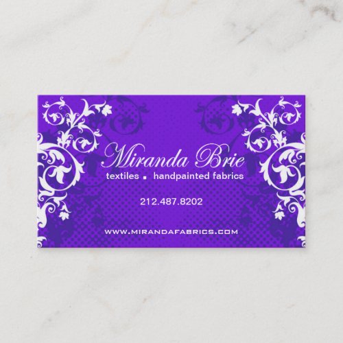 Stylish Business Card (all purpose) - "Boulevard"