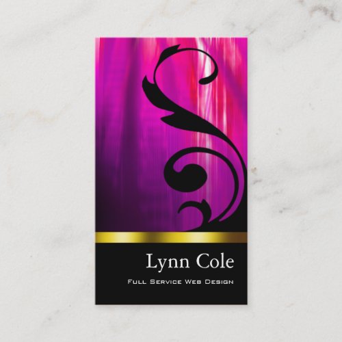 Stylish Business Card (all purpose) - "Lumina"