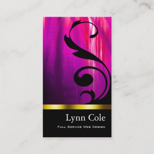 Customizable Stylish Business Card (all purpose) - "Lumina"