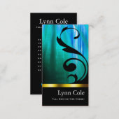 Stylish Business Card (all purpose) - "Lumina" (Front/Back)