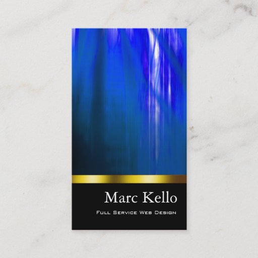 Customizable Stylish Business Card (all purpose) - "Lumina 2"