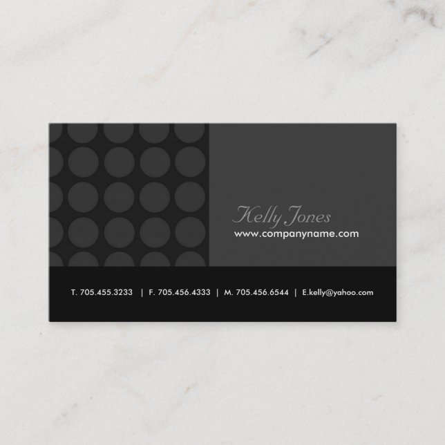Stylish Business Cards (Front)