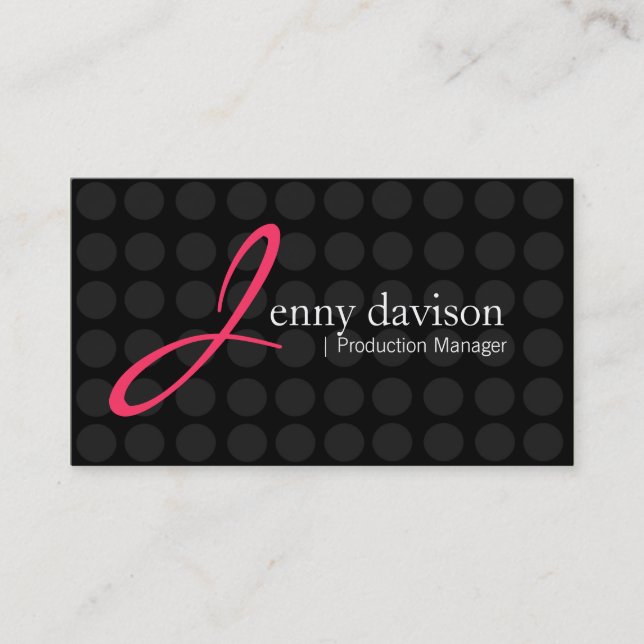 Stylish Business Cards (Front)