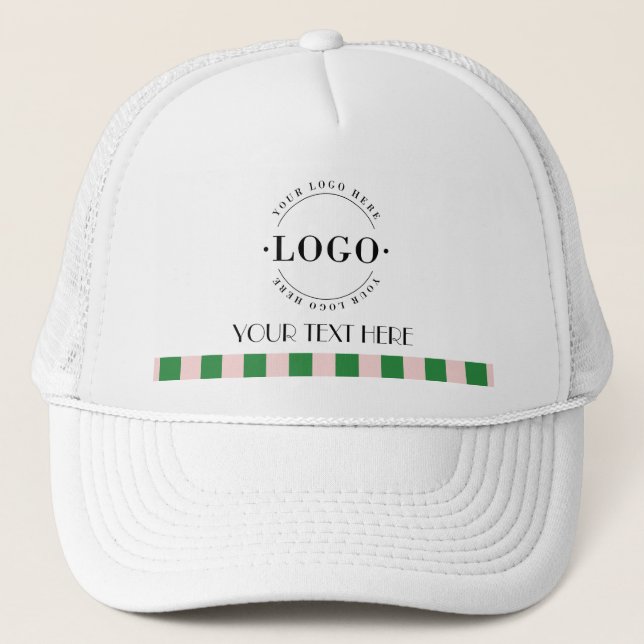 Stylish Business Logo Company Promotion Gifts Hats (Front)