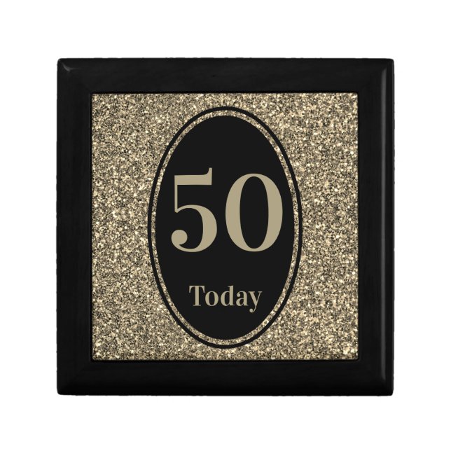 Stylish by year special birthday gift box 50th (Front)