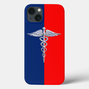 Stylish Caduceus Medical Symbol League iPhone 13 Case