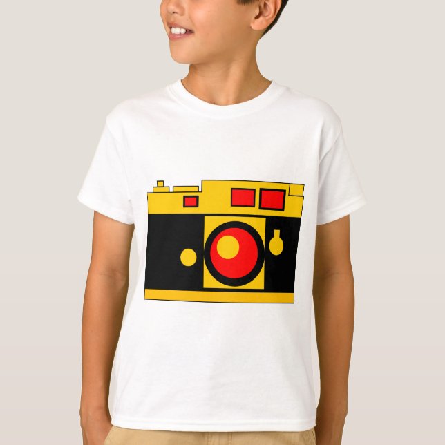 Stylish Camera T-Shirt (Front)
