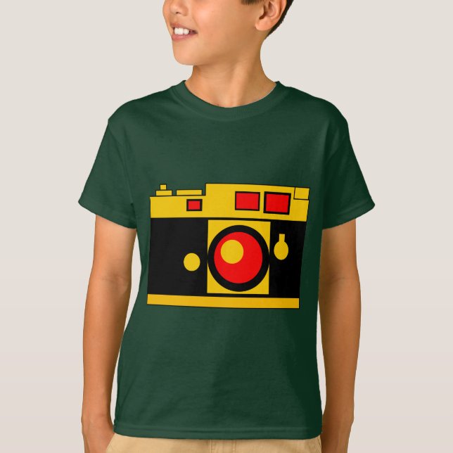 Stylish Camera T-Shirt (Front)