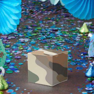 Stylish Camouflage Pattern Classic Favor Boxes