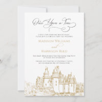 Stylish Castle Once Upon A Time Fairy Tale Wedding