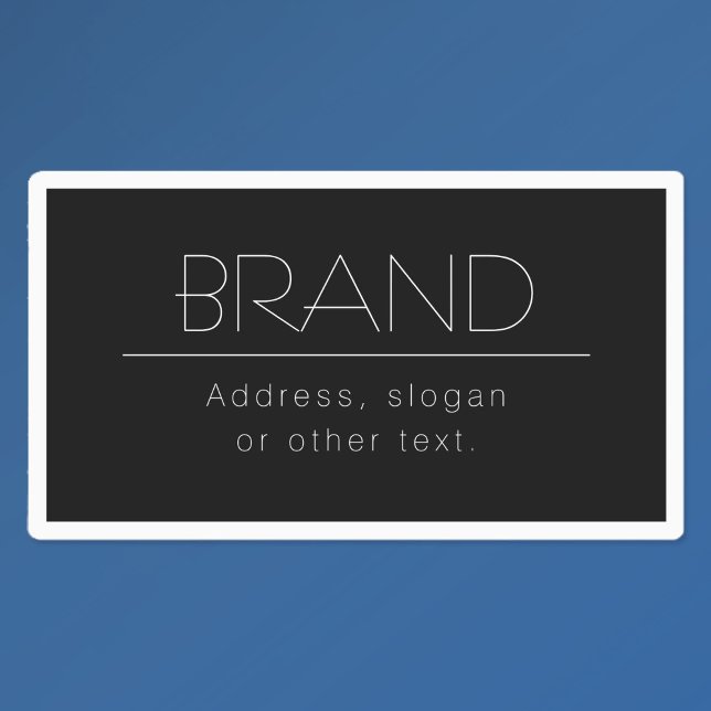 Stylish Changeable Text w/Border Labels (Creator Uploaded)