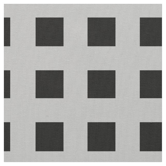 Stylish Chevron Pattern Black White Sewing Fabric (Close Up)