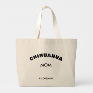 Stylish Chihuahua Dog Mom Bag Minimalist Bold