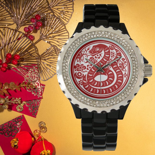 Stylish Chinese New Year Snake Zodiac Watch (Creator Uploaded)