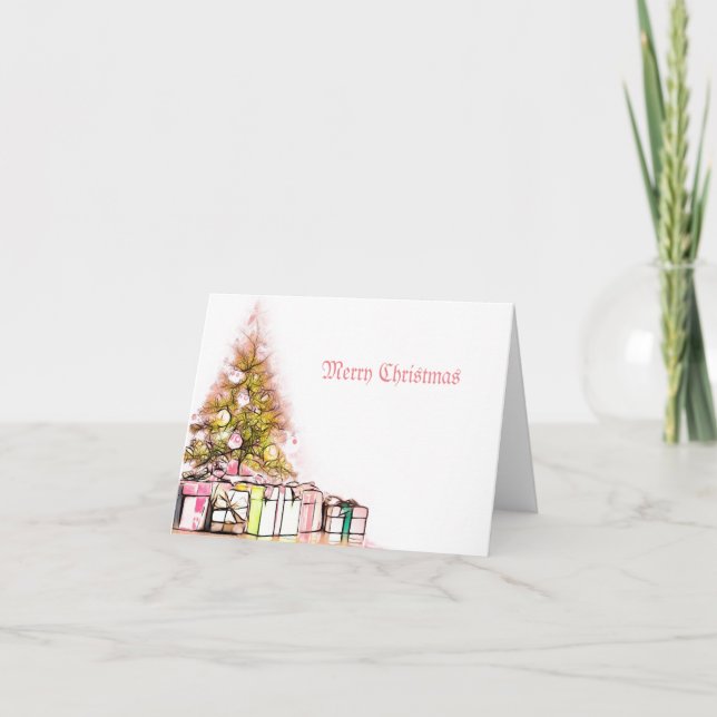 Stylish Christmas Card (Front)