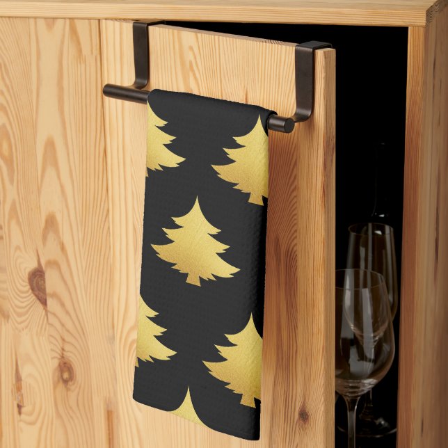Stylish Christmas Kitchen Towel (Thirds Fold)