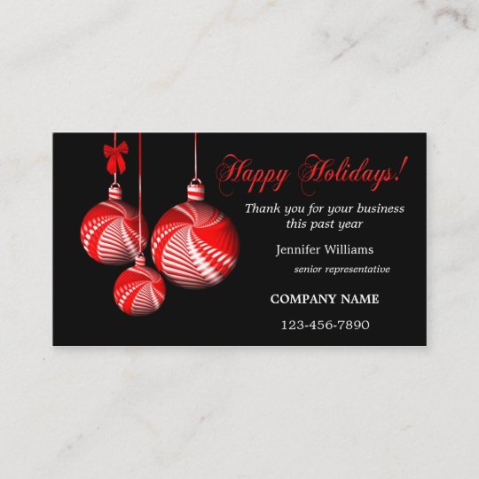 Christmas Thank You Card Templates Free