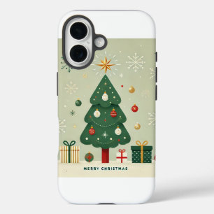 Stylish Christmas Tree IPhone Case🎄  Limited Gift iPhone 16 Case