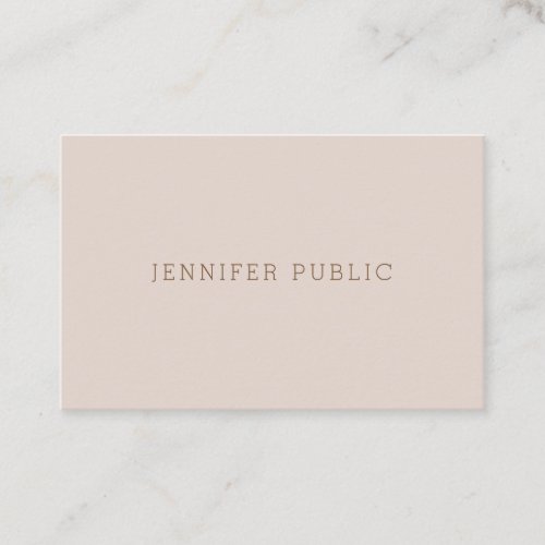 Stylish Clean Design Professional Modern Template Business Card