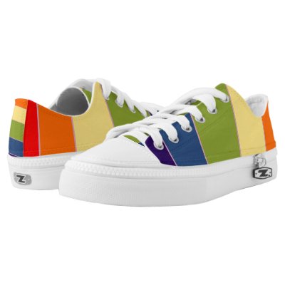 color block running shoes