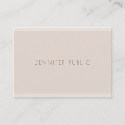 Stylish Color Harmony Template Sophisticated Luxe Business Card