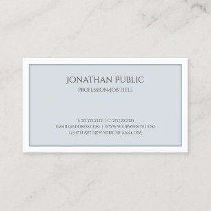 Stylish Color Modern Elegant Professional Trending Business Card