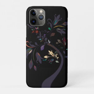 Stylish Colorful Flowers Patterns iPhone 11 Pro Case