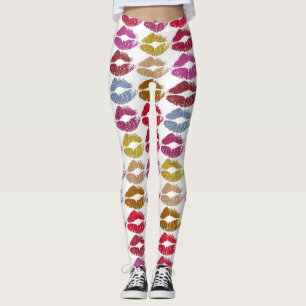 Stylish Colorful Lips #11 Leggings