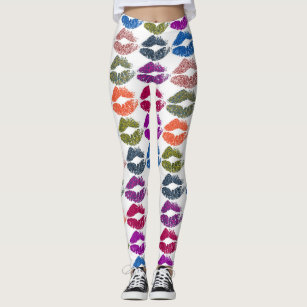 Colorful Lips Leggings