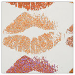 Stylish Colorful Lips #14 Fabric