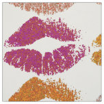 Stylish Colorful Lips #26 Fabric