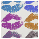 Stylish Colorful Lips #9 Fabric
