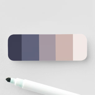  Stylish, contemporary, polished, & customizable Name Tag
