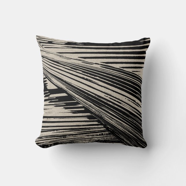 Stylish Contemporary Throw Pillow (Front)