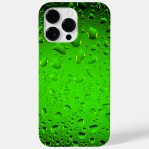 Stylish Cool green water drops Case-Mate iPhone 14 Pro Max Case