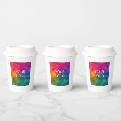 Stylish Corporate Event Simple Clean Promotional Paper Cups