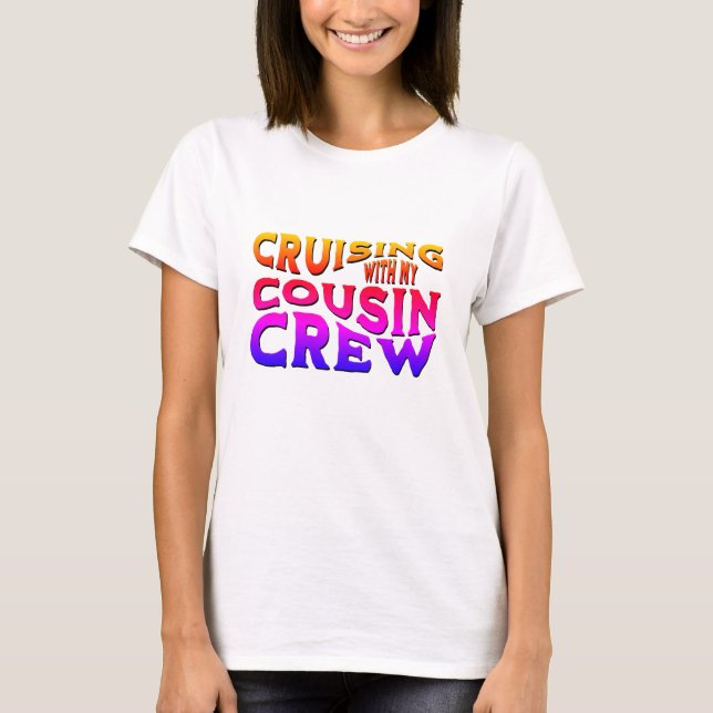 Stylish COUSIN CREW T-Shirt (Front)