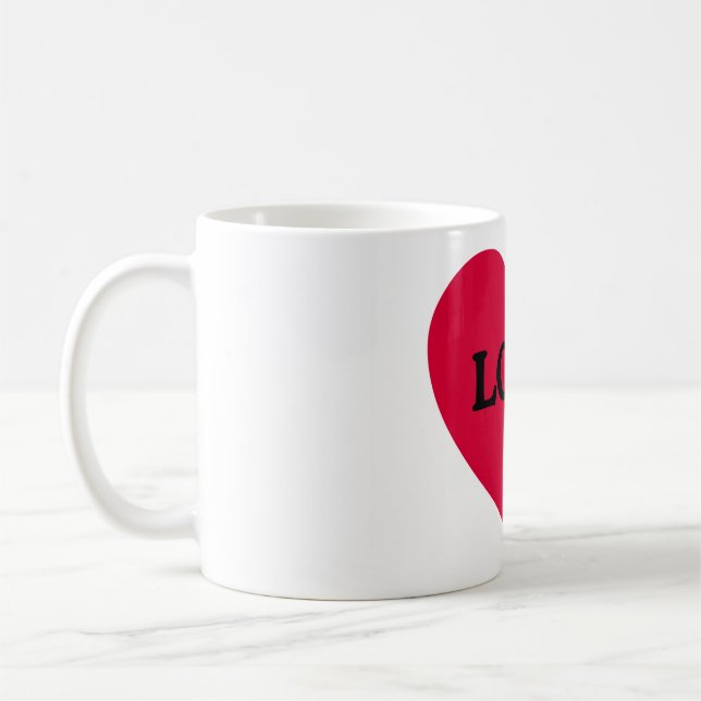 Stylish Custom Coffee Mug – Perfect Gift Idea (Left)